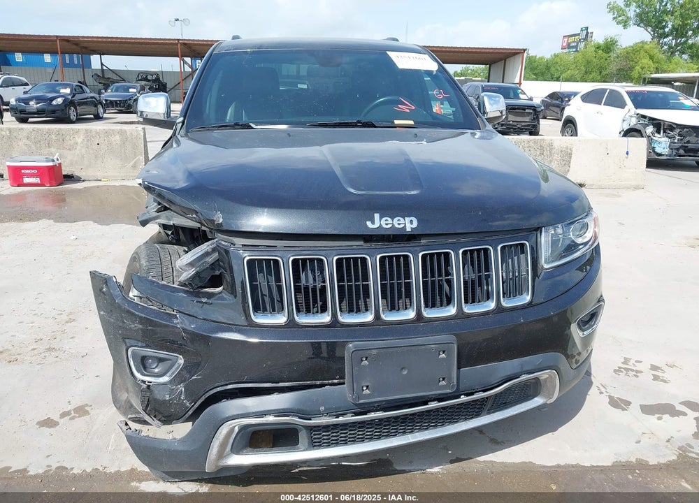 2016 JEEP GRAND CHEROKEE VIN: 1C4RJFBGXGC303667
