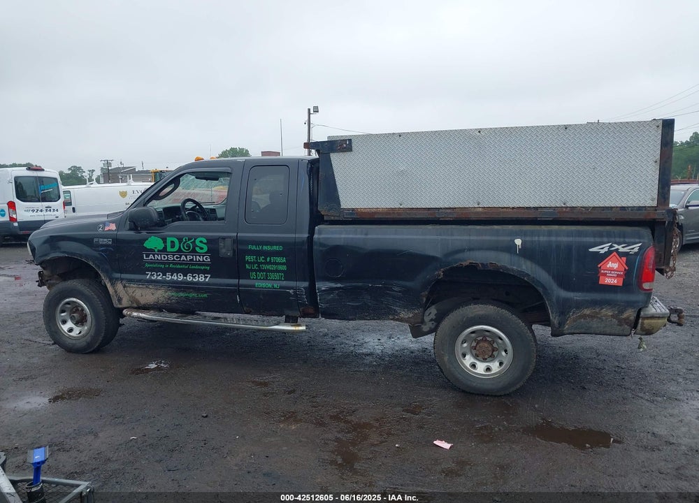 2003 FORD F-250 LARIAT/XL/XLT VIN: 3FTNX21L03MB41450