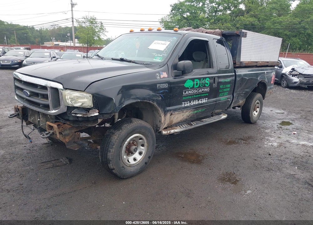 2003 FORD F-250 LARIAT/XL/XLT VIN: 3FTNX21L03MB41450