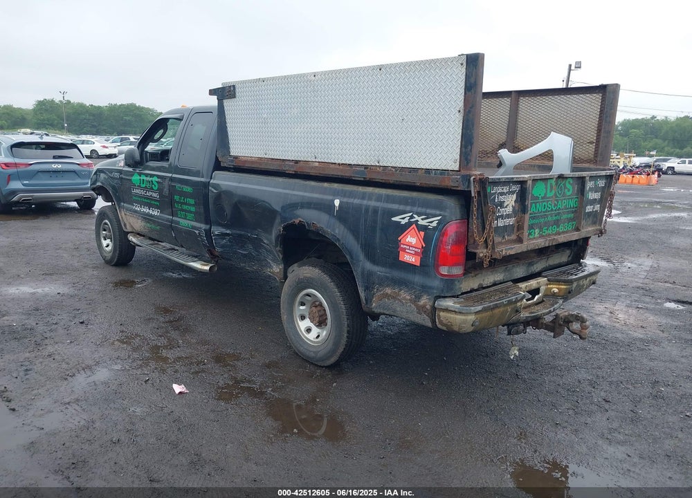 2003 FORD F-250 LARIAT/XL/XLT VIN: 3FTNX21L03MB41450
