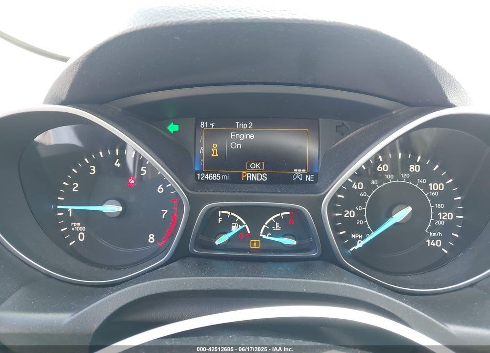 2017 FORD ESCAPE SE VIN: 1FMCU0GD7HUC42813
