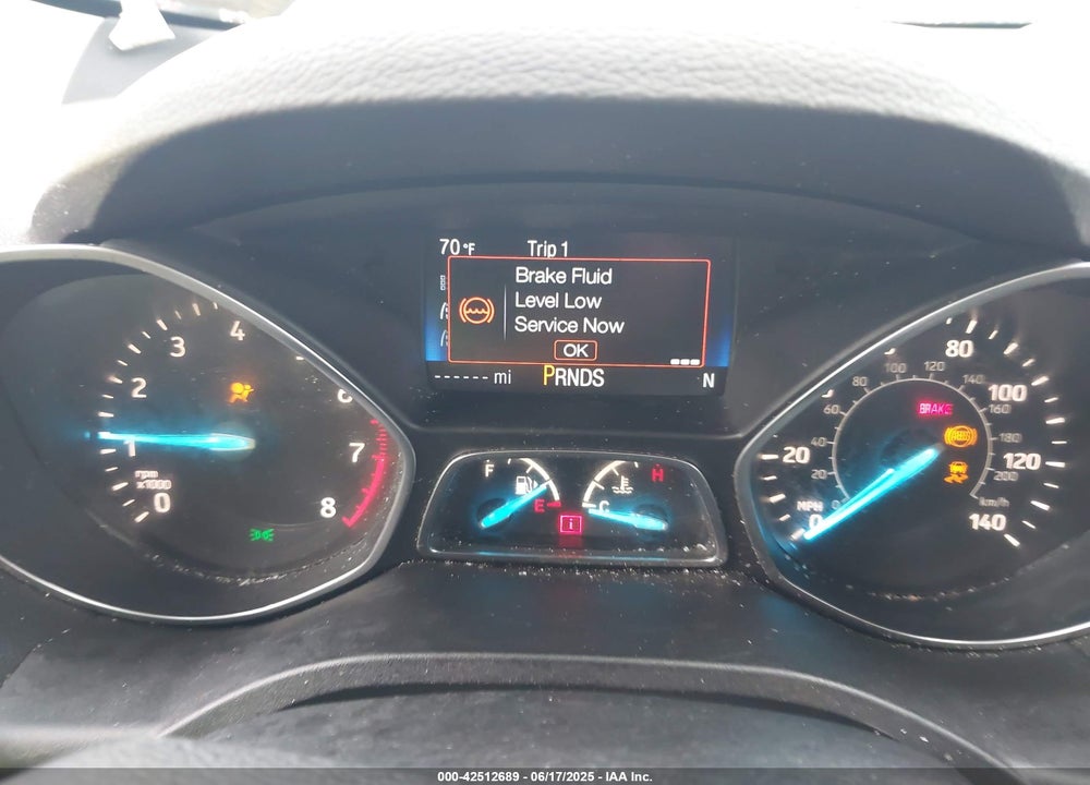 2017 FORD ESCAPE VIN: 1FMCU9GDXHUD78146