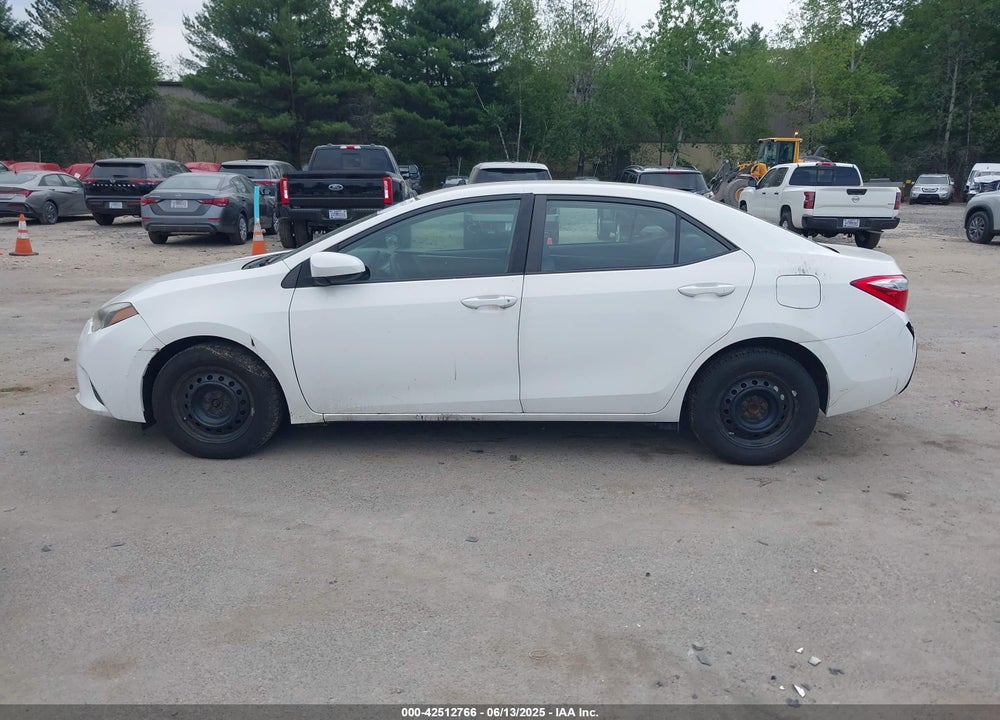 2014 TOYOTA COROLLA VIN: 5YFBURHE2EP124625