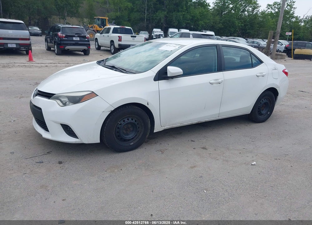 2014 TOYOTA COROLLA VIN: 5YFBURHE2EP124625
