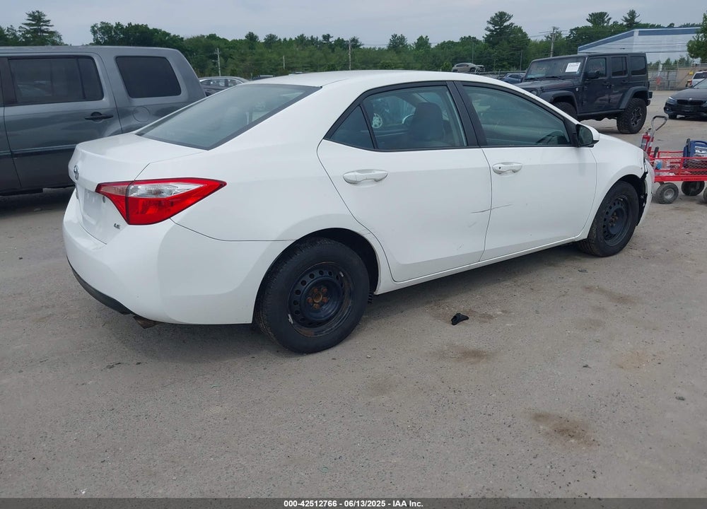 2014 TOYOTA COROLLA VIN: 5YFBURHE2EP124625