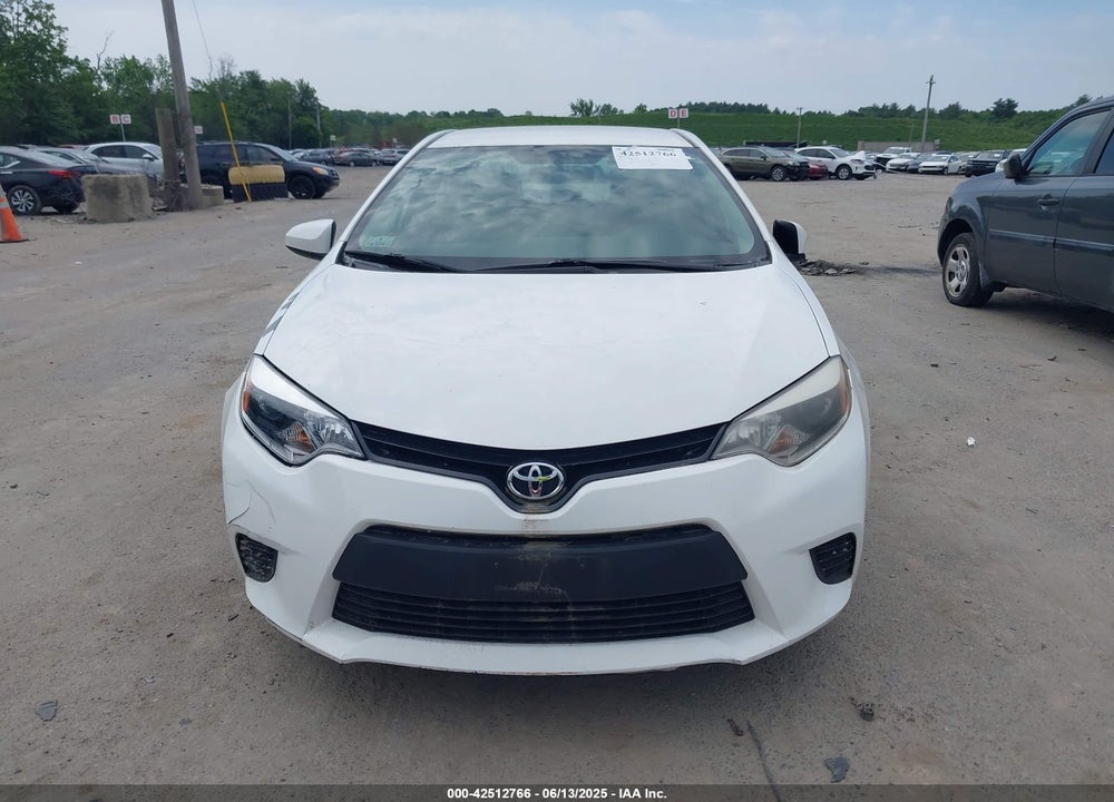 2014 TOYOTA COROLLA VIN: 5YFBURHE2EP124625