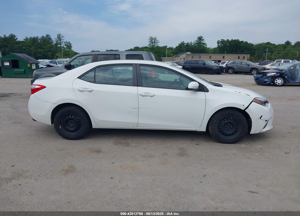 2014 TOYOTA COROLLA VIN: 5YFBURHE2EP124625