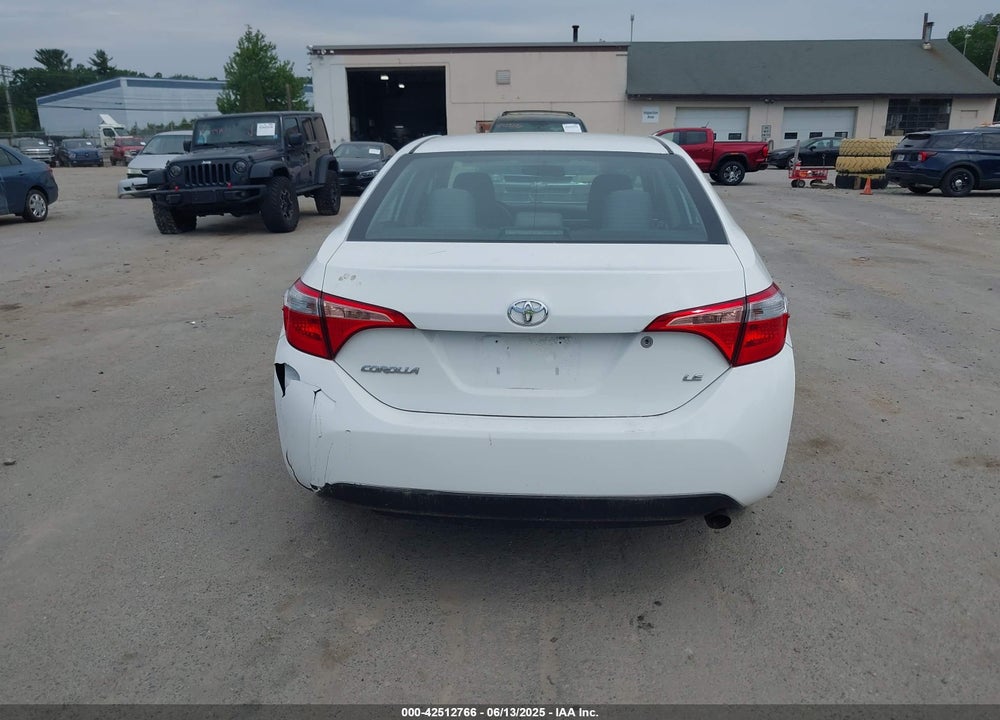 2014 TOYOTA COROLLA VIN: 5YFBURHE2EP124625
