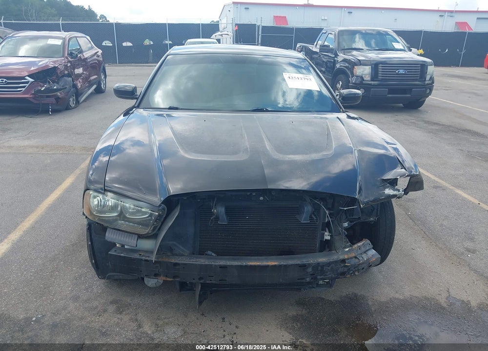 2012 DODGE CHARGER VIN: 2C3CDXBG5CH139937