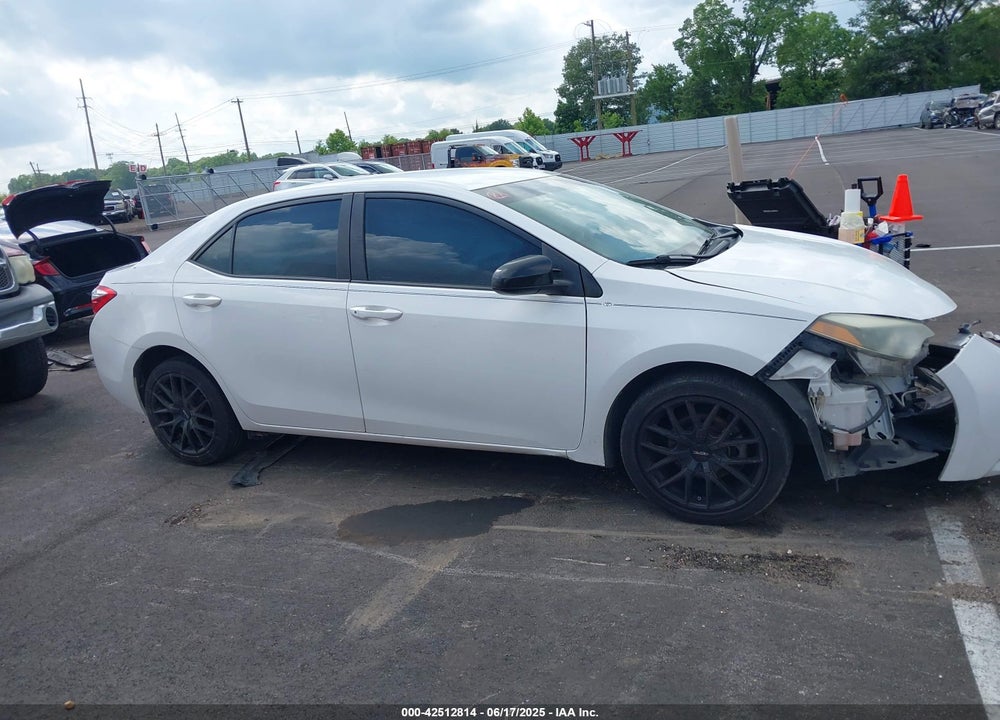 2015 TOYOTA COROLLA VIN: 2T1BURHE5FC338803