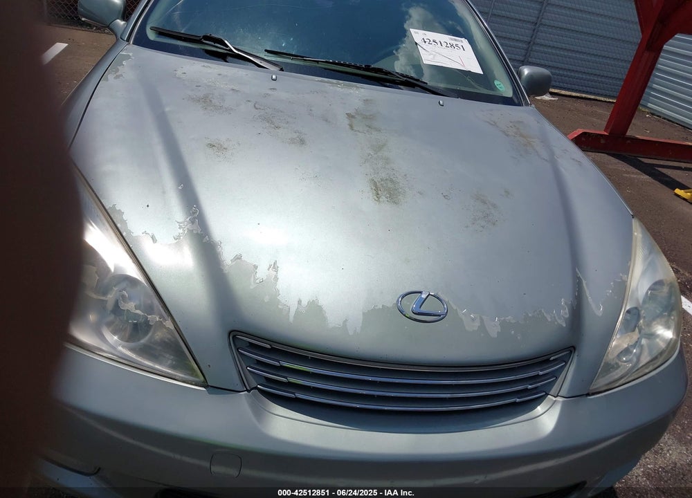 2003 LEXUS ES 300 VIN: JTHBF30G730139521