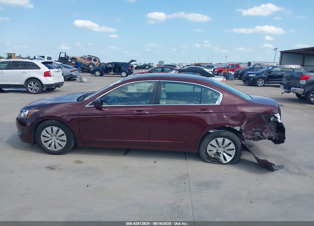 2010 HONDA ACCORD 2.4 LX VIN: 1HGCP2F31AA093033