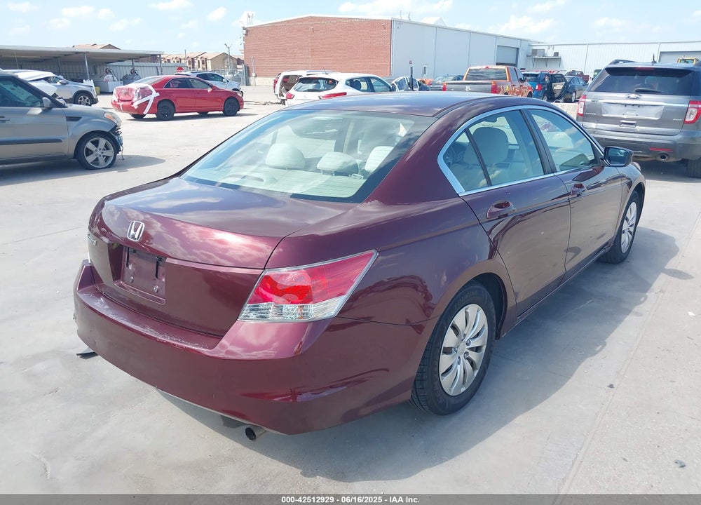 2010 HONDA ACCORD 2.4 LX VIN: 1HGCP2F31AA093033