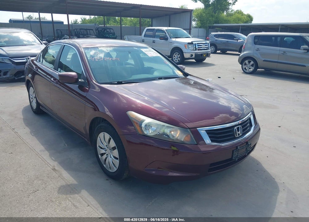 2010 HONDA ACCORD 2.4 LX VIN: 1HGCP2F31AA093033