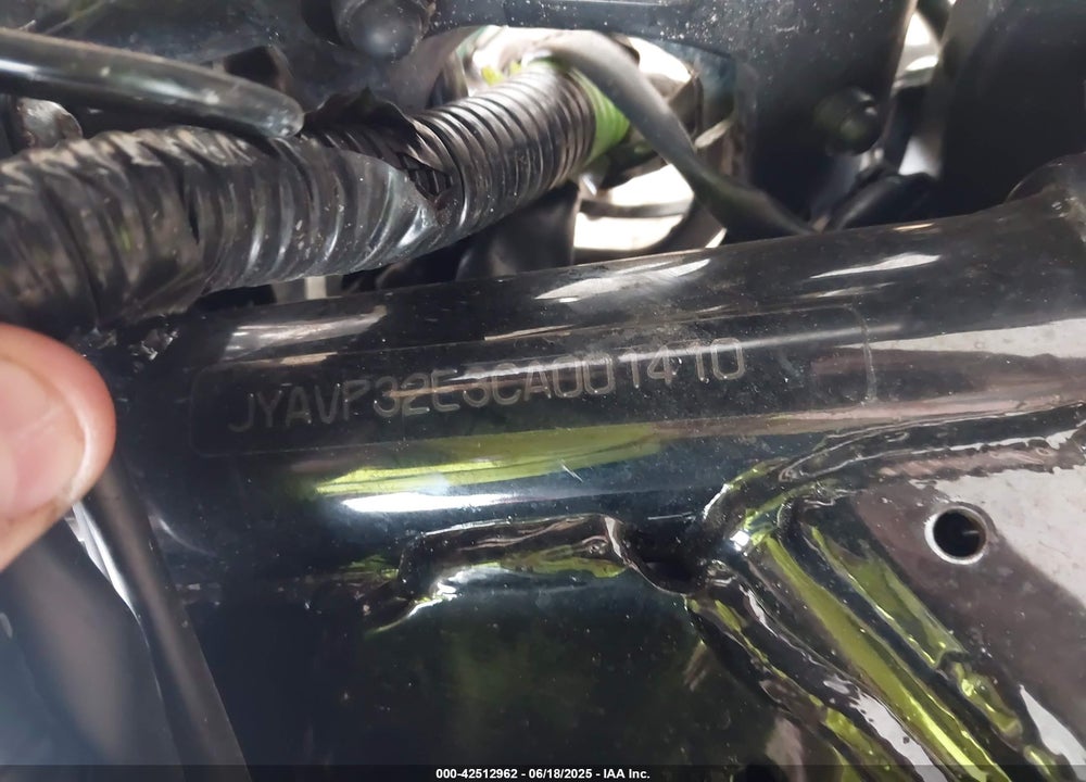 2012 YAMAHA XVS1300 CT VIN: JYAVP32E3CA001410
