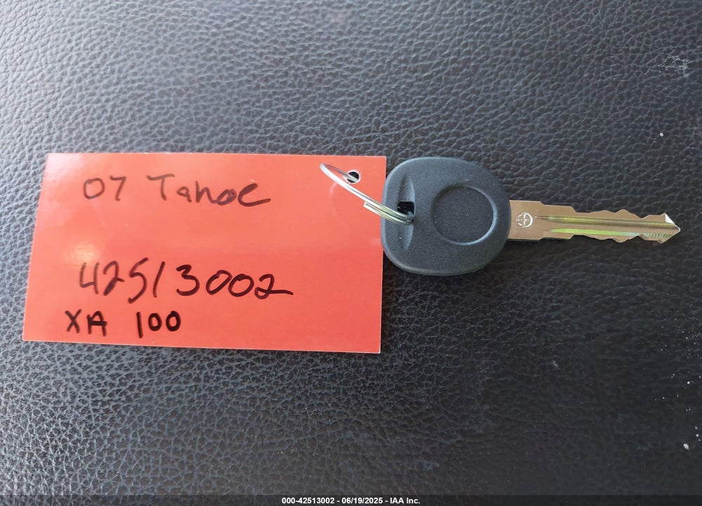 2007 CHEVROLET TAHOE VIN: 1GNFK13087R248418
