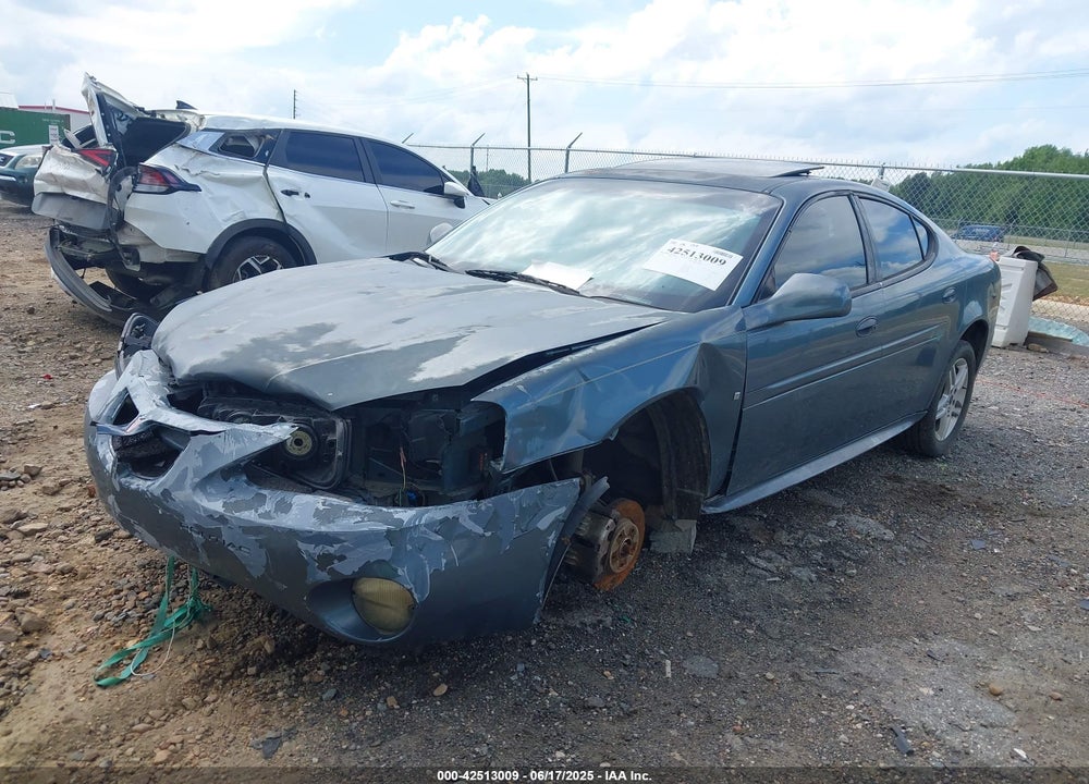 2006 PONTIAC GRAND PRIX GT VIN: 2G2WR554261124328