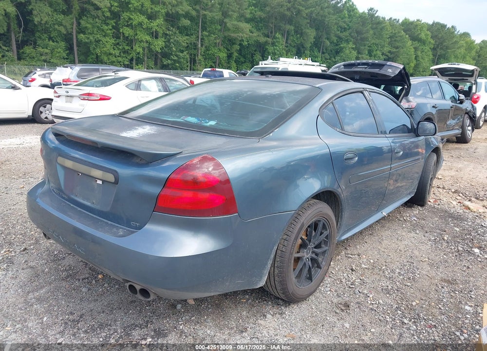 2006 PONTIAC GRAND PRIX GT VIN: 2G2WR554261124328