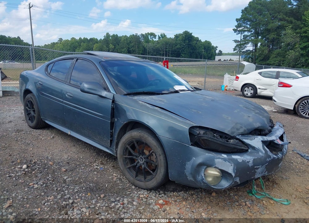 2006 PONTIAC GRAND PRIX GT VIN: 2G2WR554261124328