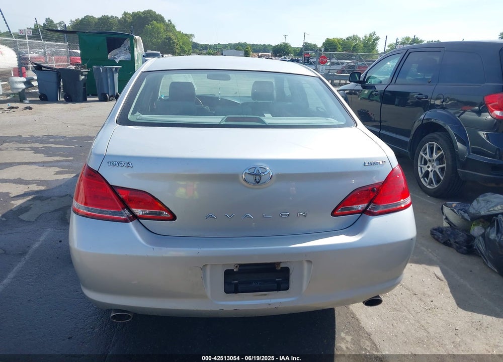 2006 TOYOTA AVALON LIMITED VIN: 4T1BK36B36U072031