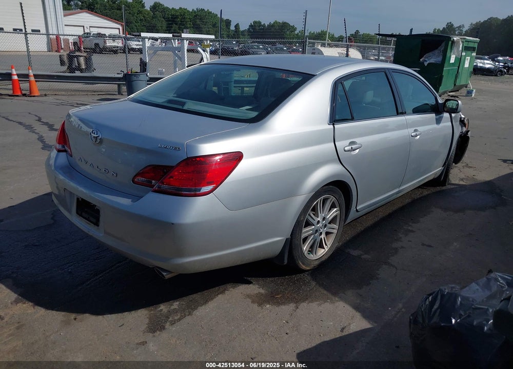 2006 TOYOTA AVALON LIMITED VIN: 4T1BK36B36U072031