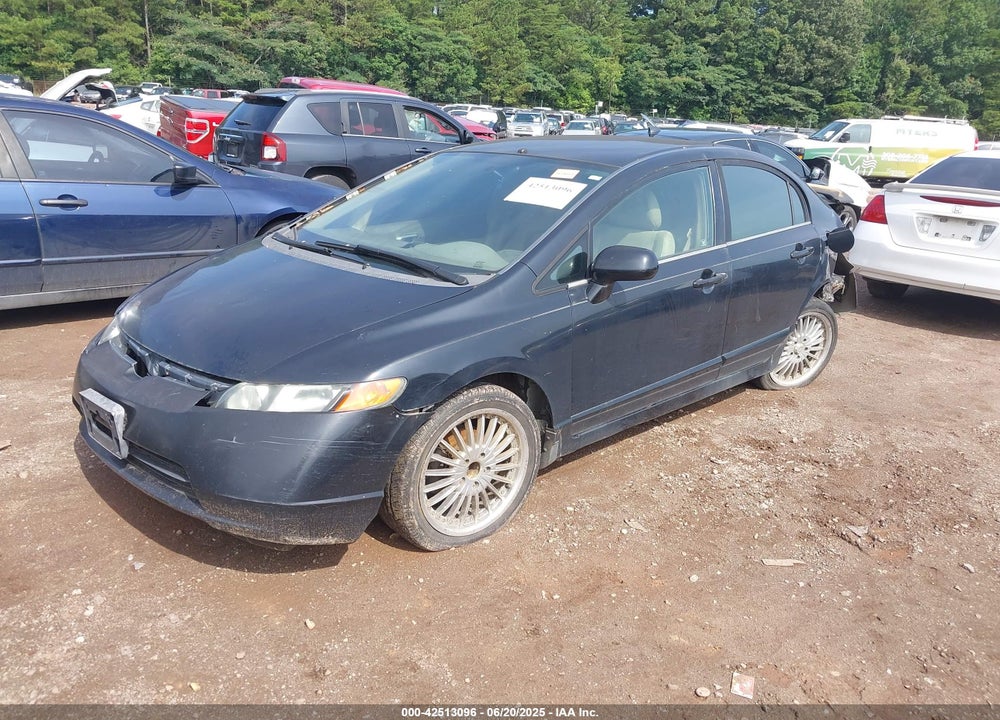 2006 HONDA CIVIC LX VIN: 1HGFA16526L124733