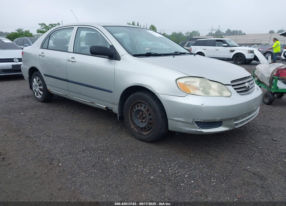 2003 TOYOTA COROLLA CE VIN: JTDBR32E732000191