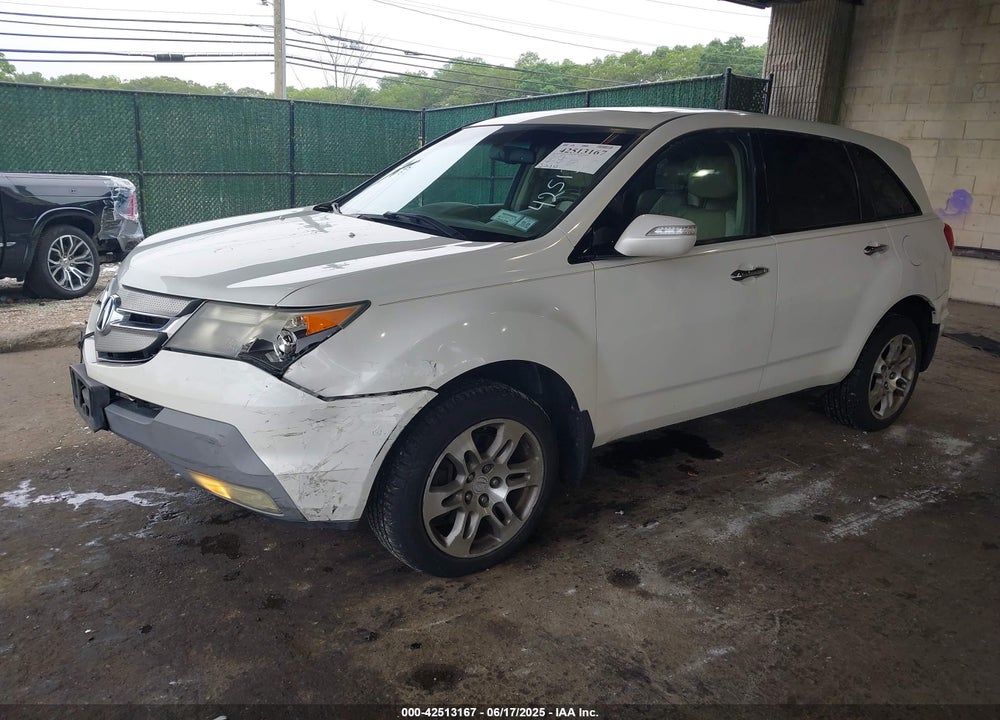 2008 ACURA MDX VIN: 2HNYD28318H539200