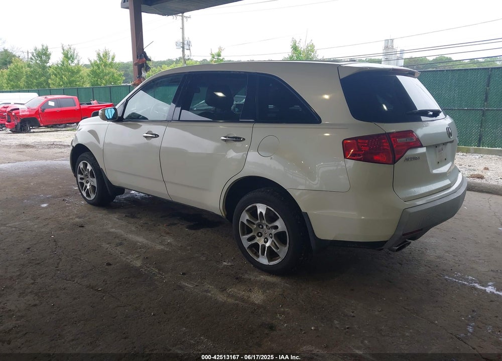 2008 ACURA MDX VIN: 2HNYD28318H539200