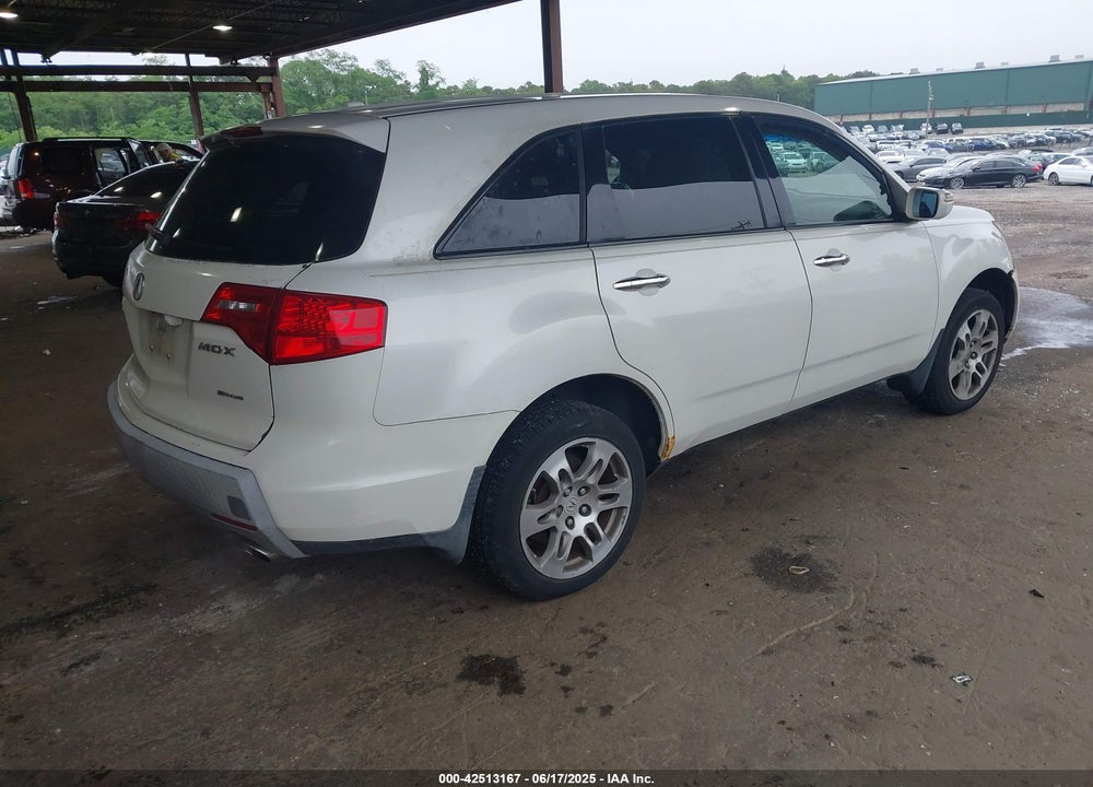 2008 ACURA MDX VIN: 2HNYD28318H539200