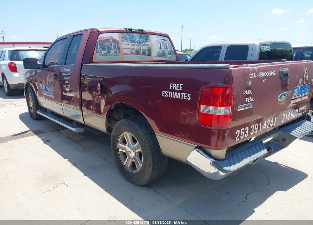 2005 FORD F-150 STX/XL/XLT VIN: 1FTRX12W25NA52895