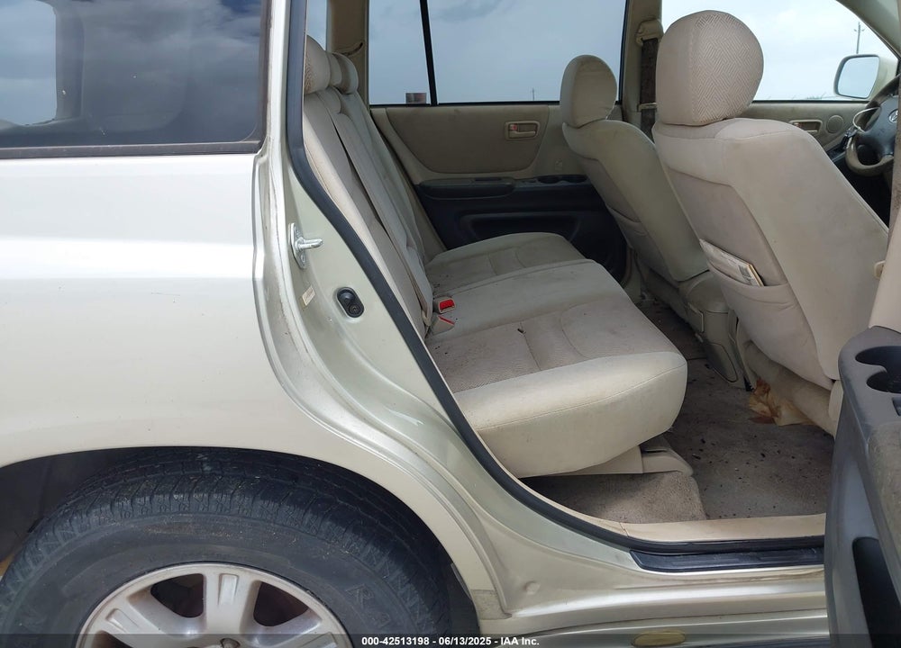 2002 TOYOTA HIGHLANDER V6 VIN: JTEGF21A520068020