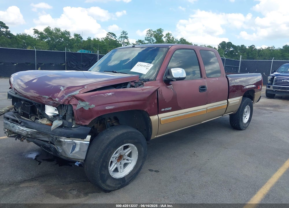 1999 CHEVROLET SILVERADO 1500 LS VIN: 2GCEK19T8X1288500