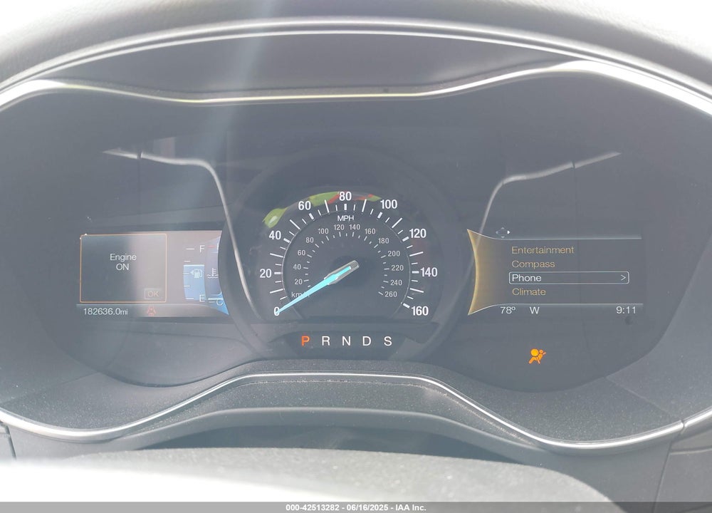 2015 FORD FUSION TITANIUM VIN: 3FA6P0D97FR143539
