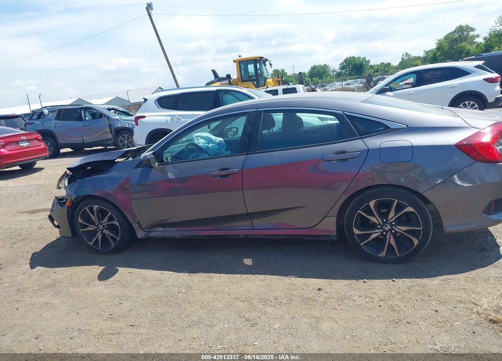 2021 HONDA CIVIC VIN: 2HGFC2F83MH507455