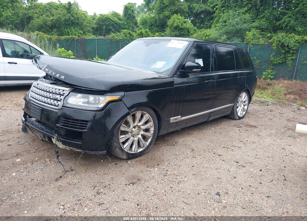 2015 LAND ROVER RANGE ROVER VIN: SALGS3TF7FA209497