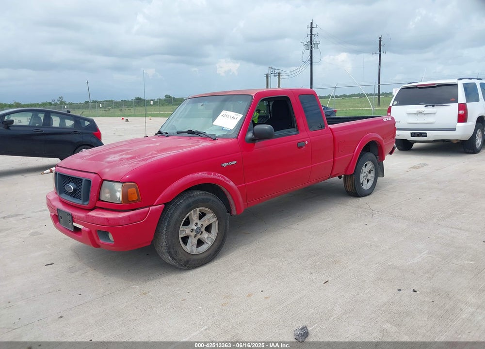 2005 FORD RANGER EDGE/STX/XLT VIN: 1FTYR44U95PA26107
