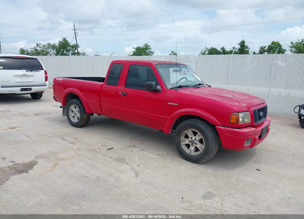 2005 FORD RANGER EDGE/STX/XLT VIN: 1FTYR44U95PA26107