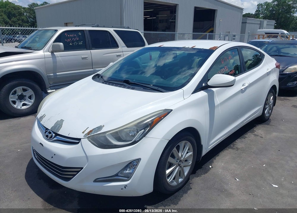 2015 HYUNDAI ELANTRA VIN: 5NPDH4AE8FH641808