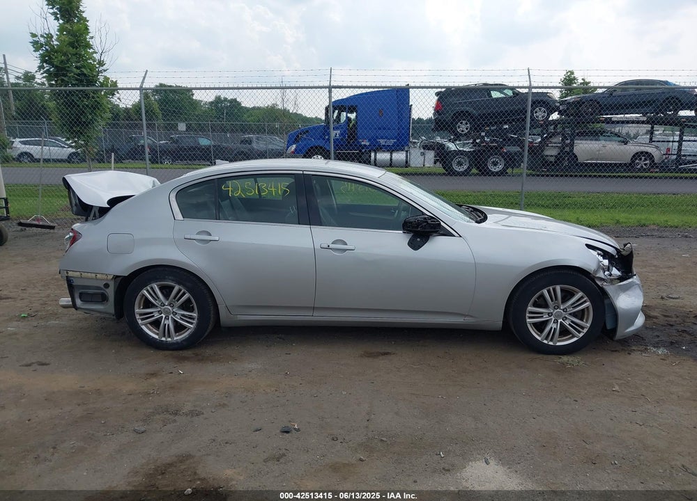2013 INFINITI G37 VIN: JN1CV6APXDM300952