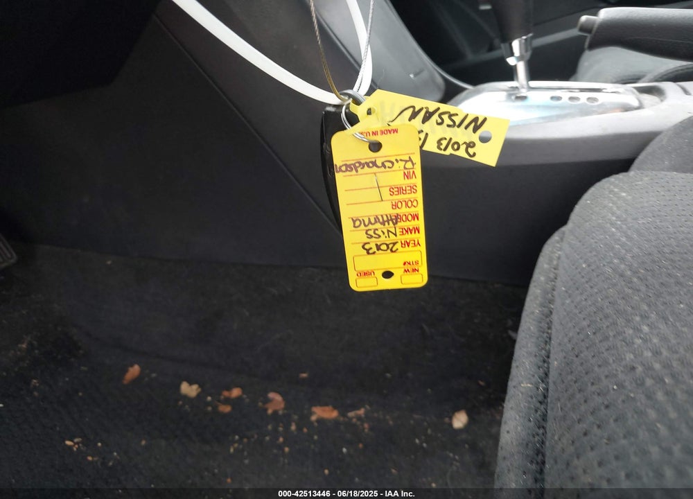 2013 NISSAN ALTIMA 2.5 S VIN: 1N4AL2EP4DC163838