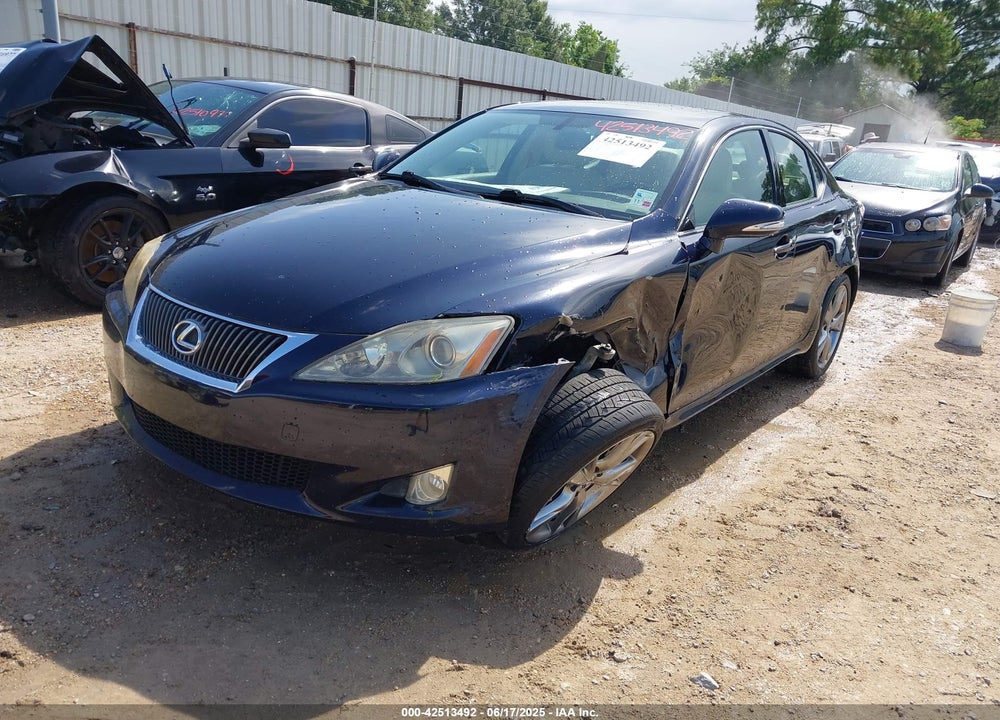 2010 LEXUS IS VIN: JTHBF5C23A5110299