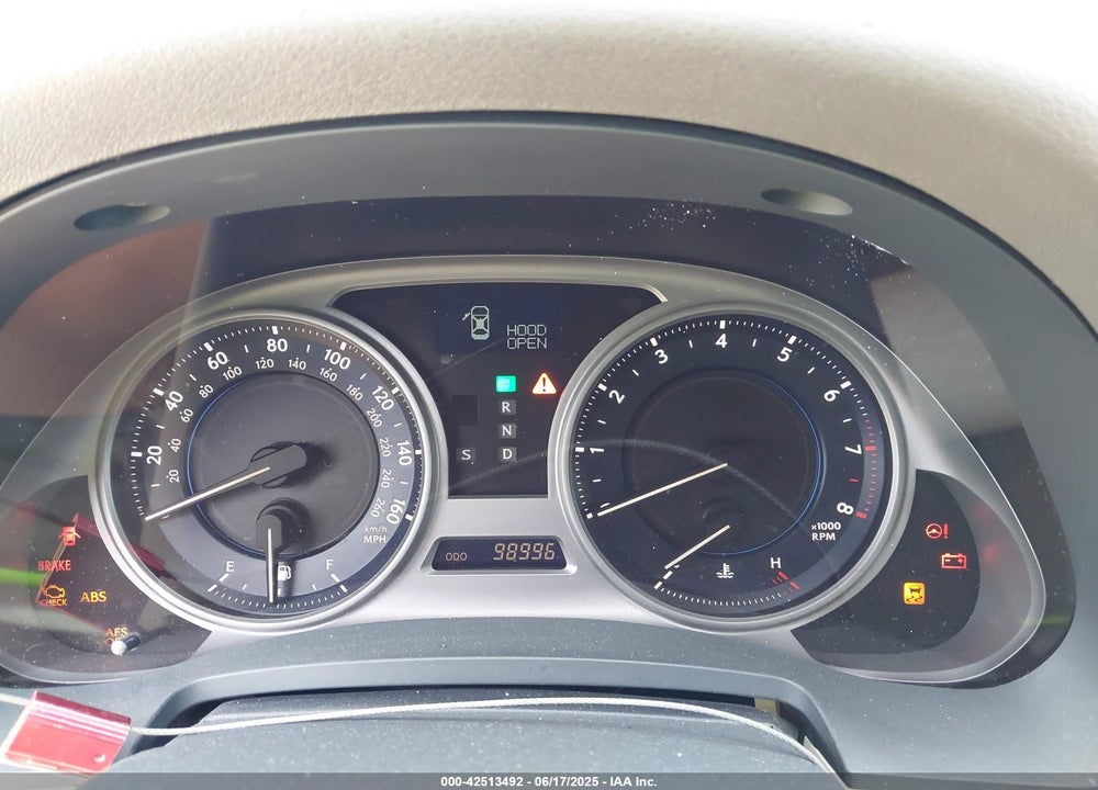 2010 LEXUS IS VIN: JTHBF5C23A5110299