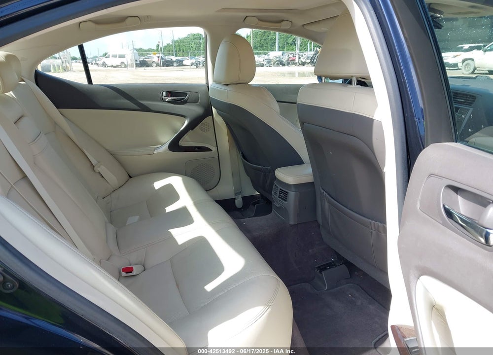 2010 LEXUS IS VIN: JTHBF5C23A5110299