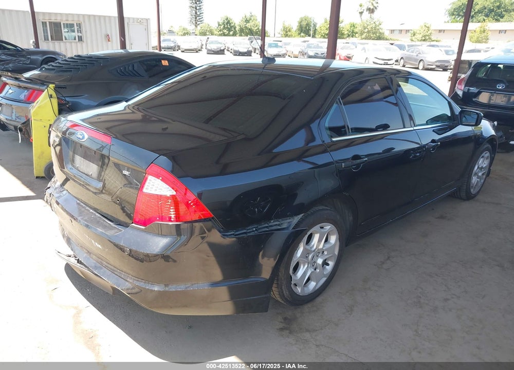 2011 FORD FUSION VIN: 3FAHP0HA9BR203828