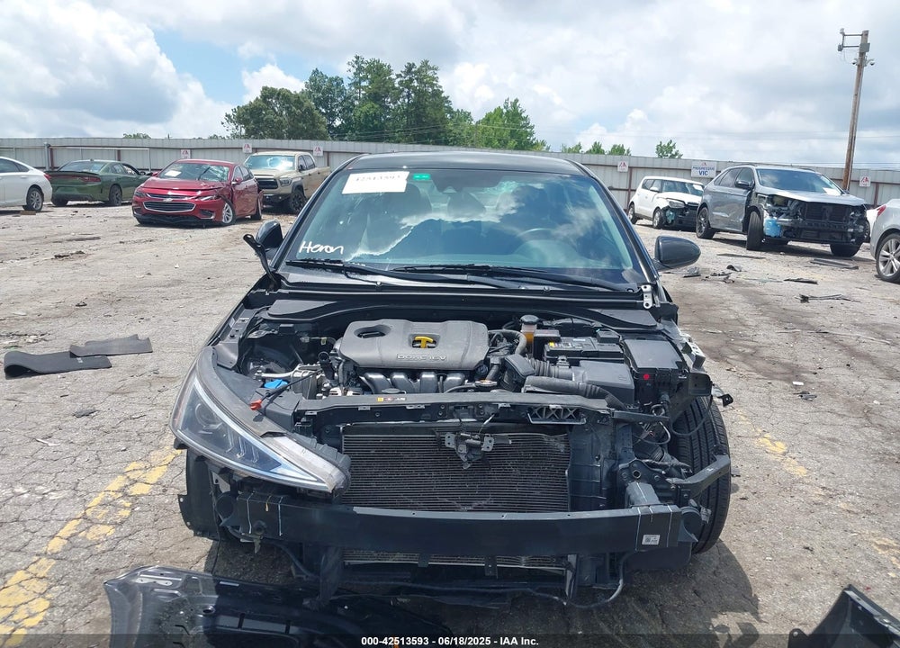 2020 HYUNDAI ELANTRA VIN: KMHD74LF8LU954038
