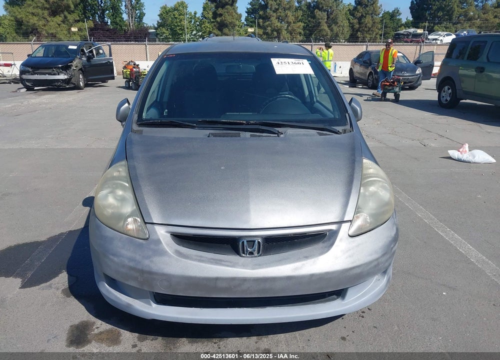 2007 HONDA FIT VIN: JHMGD38467S017278