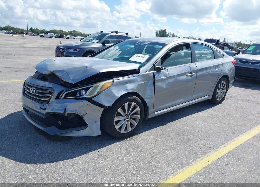 2017 HYUNDAI SONATA VIN: 5NPE34AF1HH444462