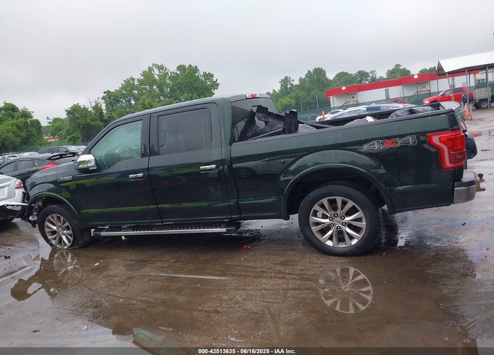 2016 FORD F-150 VIN: 1FTFW1EF7GFC64190