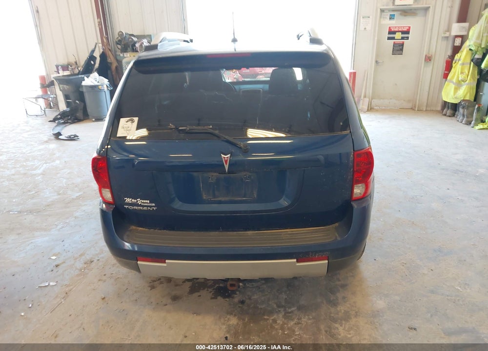 2008 PONTIAC TORRENT VIN: 2CKDL33F186330008